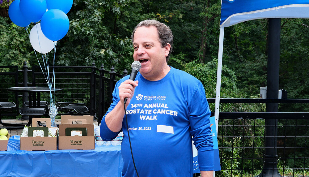 Dr. Evan R. Goldfischer is the founder of the Premier Cares Foundation and is the driving force behind the annual cancer walk.